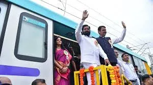 ठाणे में लंबे समय से प्रतीक्षित मेट्रो सेवा का अगले महीने ट्रायल रन करने के प्रयास - उपमुख्यमंत्री एकनाथ शिंदे