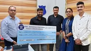 पालघर : साइबर पुलिस ने ऑनलाइन बैंकिंग स्कैम में खोए ₹1.6 लाख की रकम वापस दिलाई