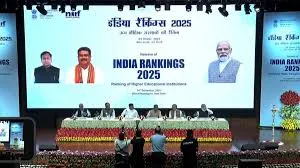 मुंबई : राष्ट्रीय संस्थागत रैंकिंग फ्रेमवर्क 2025 की घोषणा; टॉप -10 में सिर्फ आईआईटी बॉम्बे को स्थान मिला