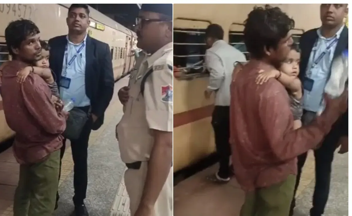 मुंबई के अस्पताल से 2 साल का बच्चा चोरी कर भाग रहा था किडनैपर, चलती ट्रेन से ऐसे पकड़ा गया