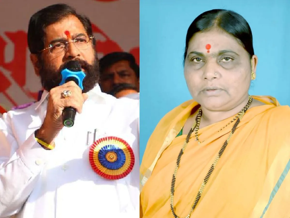 मुंबई : उपमुख्यमंत्री एकनाथ शिंदे  राजनीतिक झटका; बहन और पूर्व नगरसेविका विमल ओंबले ने अजित पवार की नेशनलिस्ट कांग्रेस पार्टी में शामिल