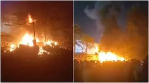 थाने : शादी हॉल में आग; कोई घायल नहीं