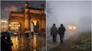 मुंबई : बारिश से हुआ नए साल का स्वागत, बढ़ गई ठंड