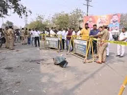 मालेगांव : पुलिस परेड ग्राउंड के पास नाइट्रोजन गैस सिलेंडर में जोरदार विस्फोट; 5 लोग घायल