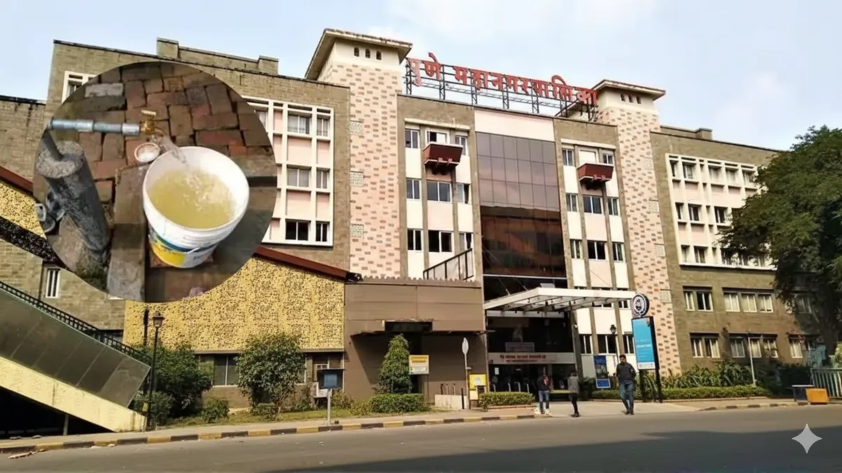 पुणे में 100+ इलाकों में दूषित जल संकट...  मनपा पर सवाल, जनता में आक्रोश