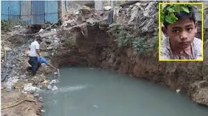 मुंबई : मलाड में पानी से भरे कंस्ट्रक्शन के गड्ढे में गिरने से 8 साल के बच्चे की मौत