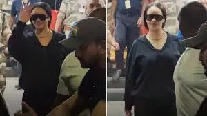 मुंबई : दो साल बाद फिर भारत लौटीं ग्लोबल आइकन रिहाना; मुंबई एयरपोर्ट पर नजर आईं सिंगर; वीडियो वायरल