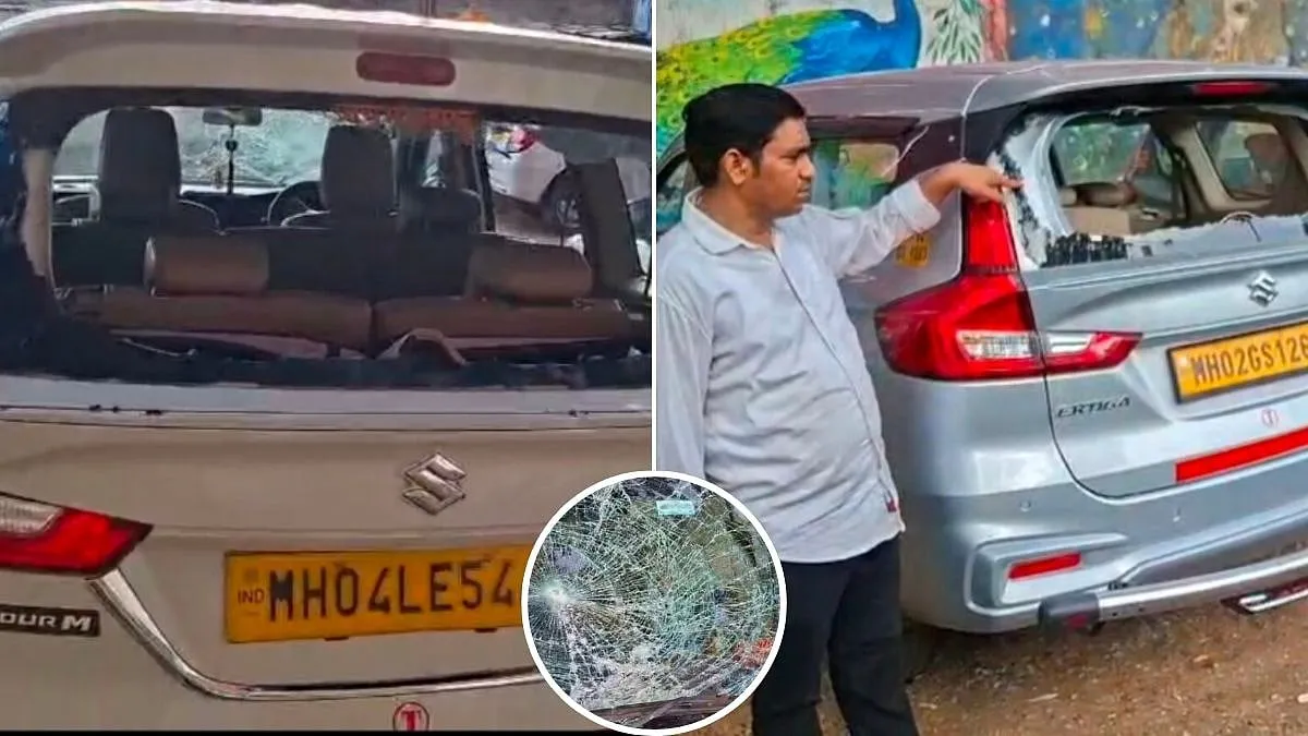 ठाणे के कलवा में 10 कारों में तोड़फोड़, नशेड़ियों पर शक; रहवासियों ने मांगी रात में पुलिस पेट्रोलिंग
