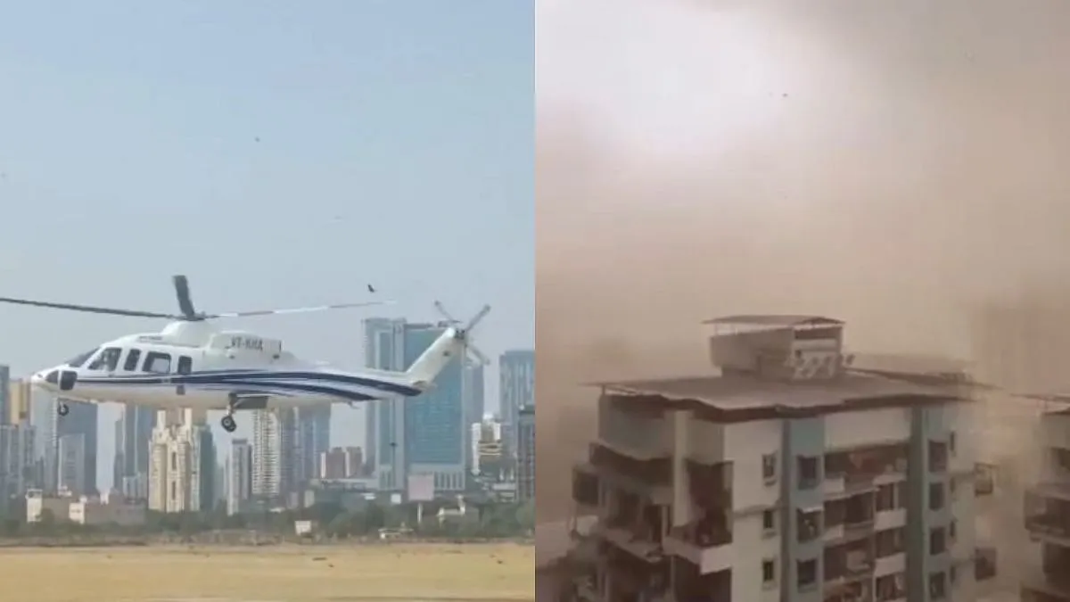 मुंबई में खराब मौसम के बीच बड़ा हादसा टला, एकनाथ शिंदे का हेलिकॉप्टर बीच रास्ते से लौटा
