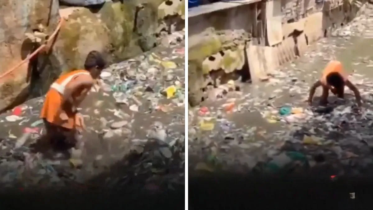 मुंबई: वडाला में बच्चों से नाले की सफाई कराने का आरोप, वायरल वीडियो के बाद मचा बवाल