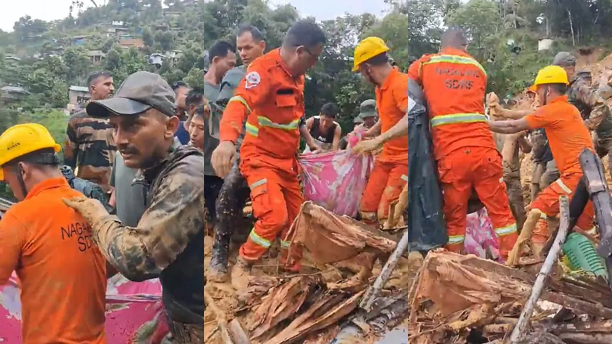 नागालैंड में आपदा का अलर्ट: भूस्खलन और बाढ़ से 8 लोगों की मौत, भारी तबाही