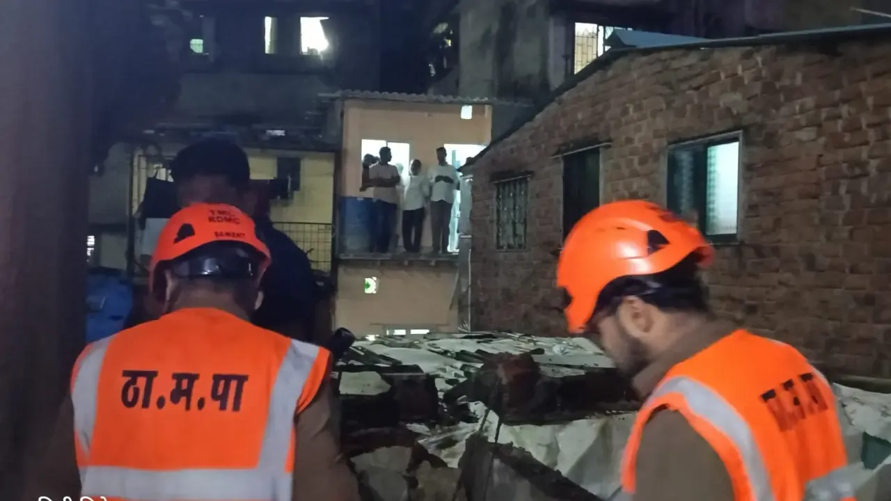 मुंब्रा : दर्दनाक हादसा: बालकनी का स्लैब गिरने से 13 वर्षीय बच्ची की मौत