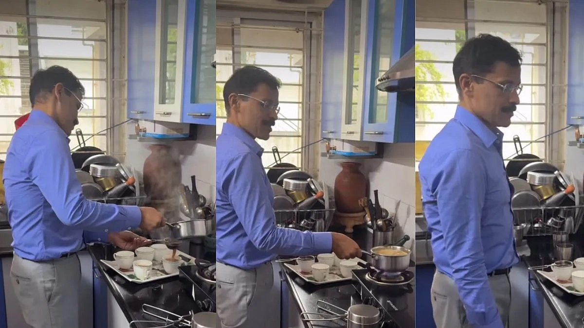 FDA चीफ तुकाराम मुंढे ने खुद बनाई दोस्तों के लिए चाय, सोशल मीडिया पर छाया ‘FDA Approved Tea’
