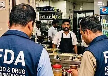 पुणे FDA की बड़ी रेड...  ₹28.53 लाख का मिलावटी सामान जब्त, 7 होटलों के लाइसेंस निलंबित !