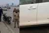 असदुद्दीन ओवैसी की गाड़ी कुछ हमलावरों ने गोलियां चला दीं , बाल-बाल बच गए असदुद्दीन ओवैसी