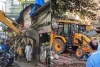मीरा रोड के बाद अब मोहम्मद अली रोड पर गरजा बुलडोजर... 40 दुकानों पर बीएमसी का एक्शन !