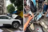 नवी मुंबई : तेज रफ्तार कार ने बरपाया कहर, 10 पैदल चलने वालों को टक्कर मारी, एक की मौत