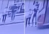 कांदिवली में BEST बस ने 2 पैदल यात्रियों को मारी टक्कर, CCTV में कैद हुई घटना