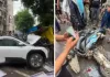 नवी मुंबई : तेज रफ्तार कार ने बरपाया कहर, 10 पैदल चलने वालों को टक्कर मारी, एक की मौत