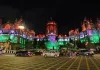 मुंबई: स्वतंत्रता दिवस की पूर्व संध्या पर तिरंगे की रोशनी में जगमगाया मुंबई