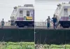 मुंबई: सिरफिरे ने रोक दी मुंबई लोकल, ट्रेन के सामने सीना ताने खड़ा रहा शख्स, फिर बरसे थप्पड़ 