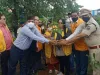 मुंबई लोकमान्य तिलक टर्मिनस आरपीएफ  थाना अध्यक्ष केशव राणा द्वारा पर्यावरण को स्वच्छ रखने के लिए वृक्षा रोपण किया गया