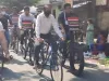 माहिम में शिवसेना MLA सदा सर्वंकर ने पेट्रोल डीजल की बढ़ती कीमत पर केंद्र सरकार के विरोध में साइकिल रैली का आयोजन किया