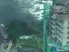 मुंबई के प्रभादेवी में समाना प्रेस के सामने नागेट बिल्डिंग में लगी आग