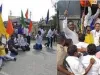 महाराष्ट्र के जलगांव में सड़क जाम कर राज्यपाल और मंत्री चंद्रकांत पाटिल के खिलाफ हिंसक प्रदर्शन... 