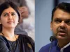 महाराष्ट्र/ नाराज भाजपा नेता पंकजा मुंडे और राज्य के उपमुख्यमंत्री देवेंद्र फडणवीस एक ही कार में एक साथ... 