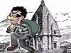 नवी मुंबई में स्थित एक गणेश मंदिर से 40 हजार रुपये चुराकर चोर फरार...