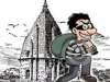 नवी मुंबई में मंदिर की दान पेटी और पादुका चोरी