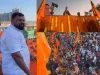 मीरा भायन्दर शहर में पुलिस की कड़ी सुरक्षा के बीच निकली राजा की रैली