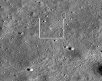 नासा ने दिखाई चंद्रयान-3 की लैंडिंग साइट की तस्वीर