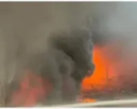 मुंबई के घोडपदेव इलाके में 24 मंजिला इमारत में लगी भीषण आग... 135 लोगों की बचाई गई जान!