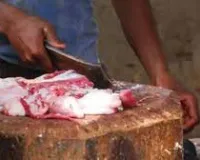 उल्हासनगर में नियमों की उड़ रही सरेआम धज्जियां... बिना कत्लखाने के चल रहा है अवैध मांस बिक्री का व्यवसाय