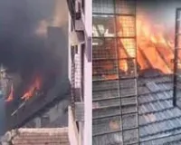 मुंबई के ग्रांट रोड इलाके में इमारत की दूसरी मंजिल पर लगी आग... किसी के हताहत होने की खबर नहीं