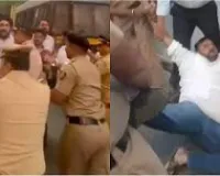 मुंबई : बीएमसी चुनावों से पहले धार्मिक तनाव पैदा करने की कोशिश करने का आरोप; यूथ कांग्रेस के सदस्यों ने अमीत साटम के ऑफिस के बाहर विरोध प्रदर्शन किया