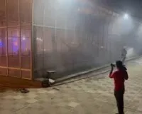 मुंबई कोस्टल रोड पर सुरंग के पास लगी आग, किसी के घायल होने की खबर नहीं