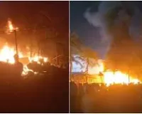 थाने : शादी हॉल में आग; कोई घायल नहीं