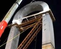 मुंबई : मेट्रो लाइन 2बी पर शून्य ब्रिज का आइकॉनिक पिलोन बनकर तैयार, अब फाइनल शेप में