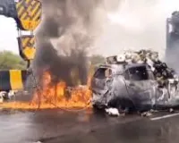 मुंबई : बिजनेसमैन की डूंगरपुर में चलती कार में आग लगने से दर्दनाक मौत