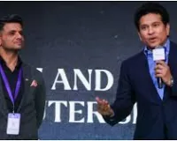 मुंबई में जलवायु परिवर्तन कार्यक्रम, अंतरिक्ष यात्री शुभांशु शुक्ला ने तेंदुलकर को किया सम्मानित