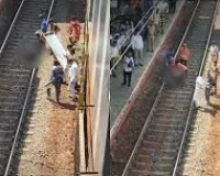 भयंदर स्टेशन के प्लेटफॉर्म नंबर 1 पर जानलेवा हादसा