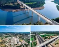 मुंबई : अहमदाबाद–दिल्ली रेलवे लाइन के समानांतर बन रहा है बुलेट ट्रेन का 480 मीटर लंबा ब्रिज