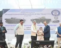 अहिल्यानगर : डीआरडीओ ने वीआरडीई अहिल्यानगर में उन्नत बख्तरबंद प्लेटफॉर्म का किया अनावरण