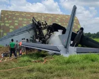 असम के जोरहाट एयरबेस पर IAF का AN-32 विमान क्रैश, 5 जवानों की मौत