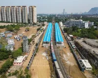 ऐरोली–कलवा रेल कॉरिडोर का 45% काम पूरा, 436 परिवारों के पुनर्वास में अटका प्रोजेक्ट
