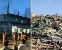 भायंदर में अवैध निर्माणों पर MBMC का बुलडोजर, नूरी मस्जिद और पास के मंदिर ढांचे पर कार्रवाई