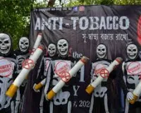 ठाणे: तंबाकू के खिलाफ अभियान तेज, टीएमसी ने जब्त की सिगरेट और हटाए ठेले